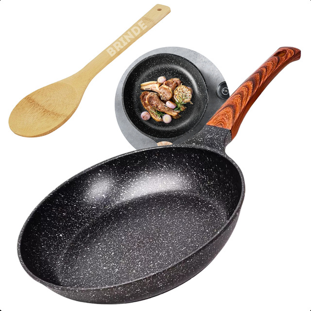 Frigideira Ceramica Antiaderente Indução Grande Profissional Frigideira Ceramica Antiaderente Indução Grande Profissional