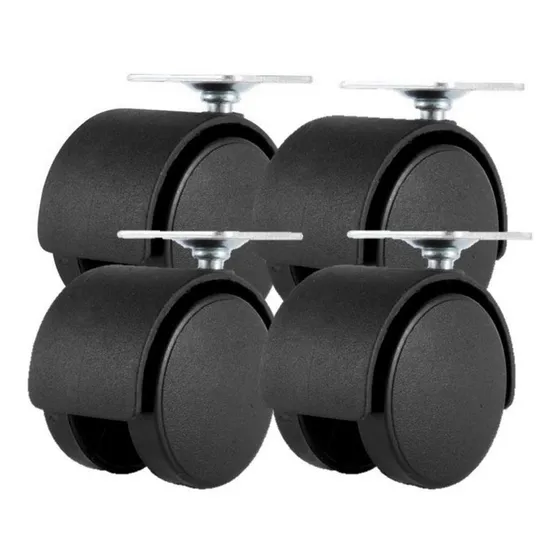 Rodachina 1.1/8 Para Uso En Muebles De Oficina Y Sillas X 4 