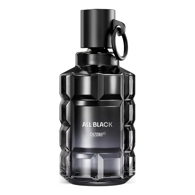 All Black Manuel Turizo Fragancia Masculina De Cyzone Volumen De La Unidad 90 Ml