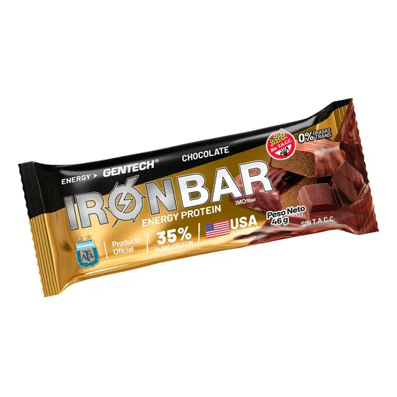 Barras De Proteinas Gentech Protein 20proteicas Sin Tac Iron