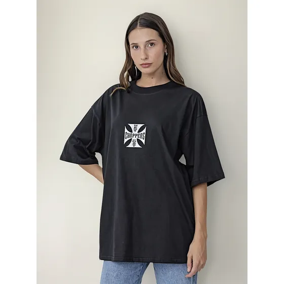 Remera Oversize Rapido Y Furioso 100% Algodon - Redwhite