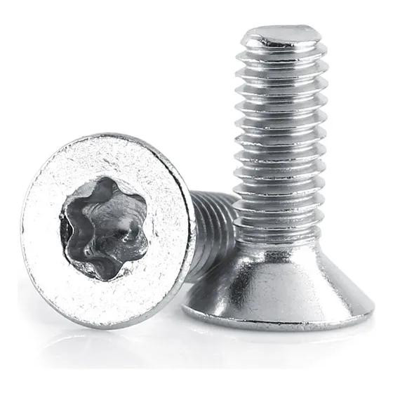 50 Tornillo Cabeza Plana Acero Inoxidable Estrella M4 X 16