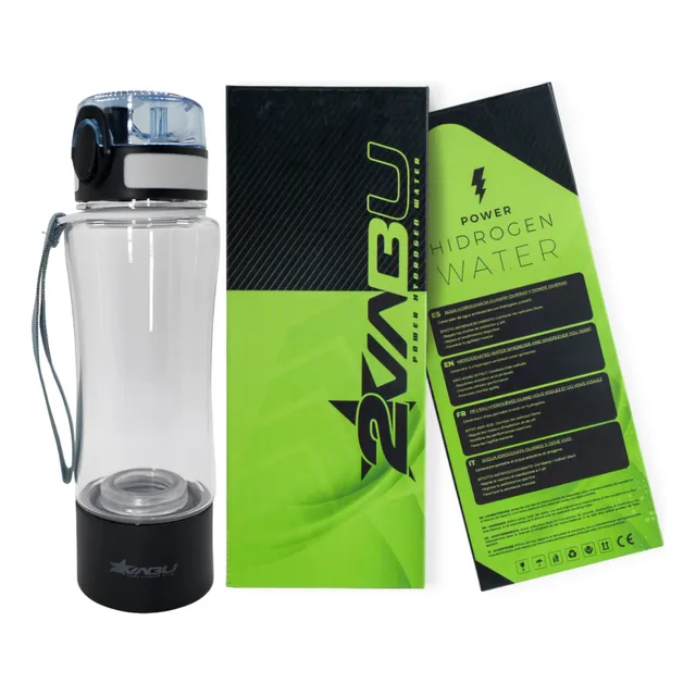 Botella Agua Alcalina Hidrogenada Generador Molecular Plus
