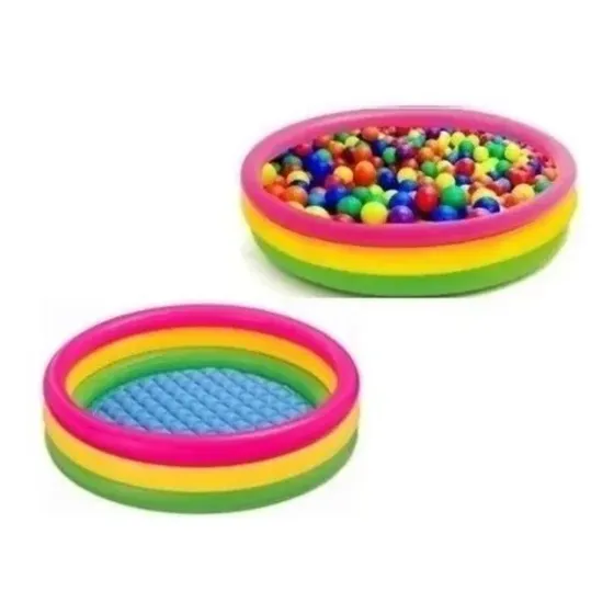 Piscina Inflable 60cm + 50 Pelotas Para Piscina