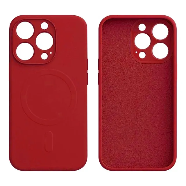 Funda Para iPhone Silicona Magsafe Con Uso Rudo Proteccion