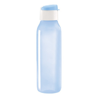 Botella Para Agua Con Sello Hermético Tupperware Azul 750 Ml Botella Para Agua Con Sello Hermético Tupperware Azul 750 Ml