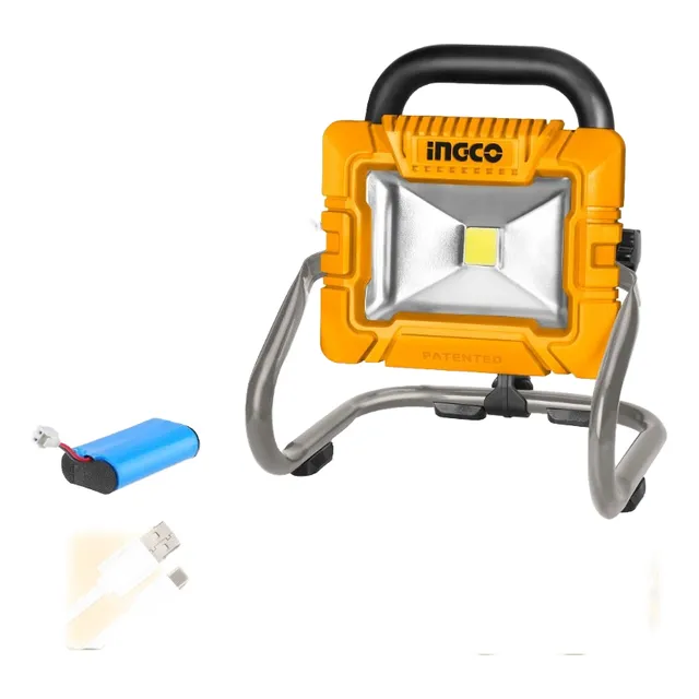 Foco A Bateria 3.7v Recargable C/cable Cargador Tipo C 500-9