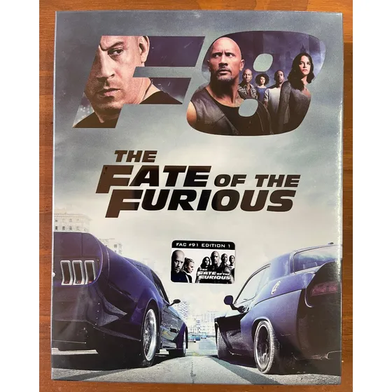 Bluray Steelbook Velozes E Furiosos 8 - Filmarena - Lacrado