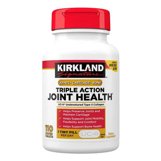 Suplemento Glucosamine Joint Health Triple Action 110 Tablet
