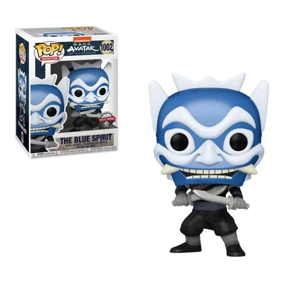 Funko Pop The Blue Spirit Zuko #1002 Avatar Chase Exclusive