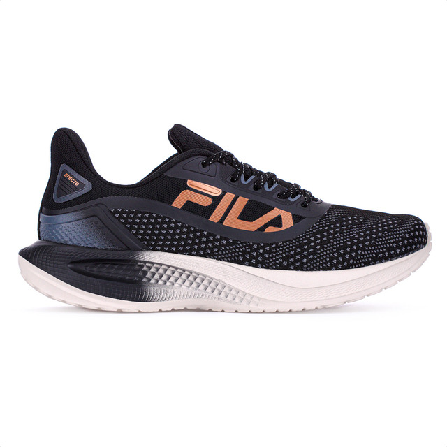 Tênis Fila Efecto Preto Treino Academia - Feminino Tênis Fila Efecto Preto Treino Academia - Feminino