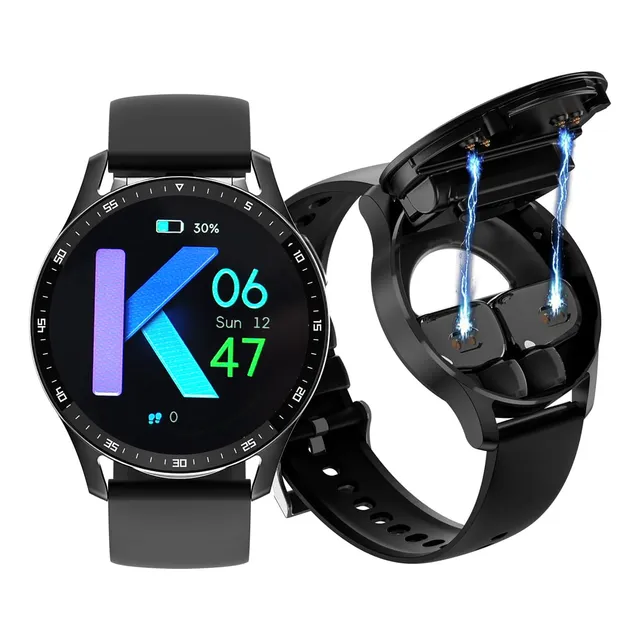 Reloj Inteligente Semaizon Con Auriculares, 2 En 1 3vx94