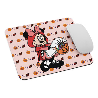 Mouse Pad Svart Minnie Mouse Caperucita Roja Halloween Mouse Pad Svart Minnie Mouse Caperucita Roja Halloween