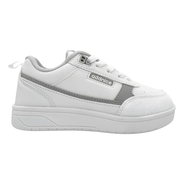 Zapatillas Addnice Classic Blanco Niños Nenas 28 Al 34 Caba