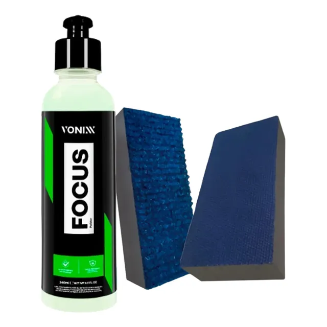 Focus Vonixx Polidor Tira Mancha Chuva Ácida Marca Água Taco
