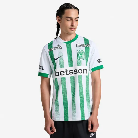 Camiseta Equipos Nike Hombre Atletico Nacional Local 2025 Hm