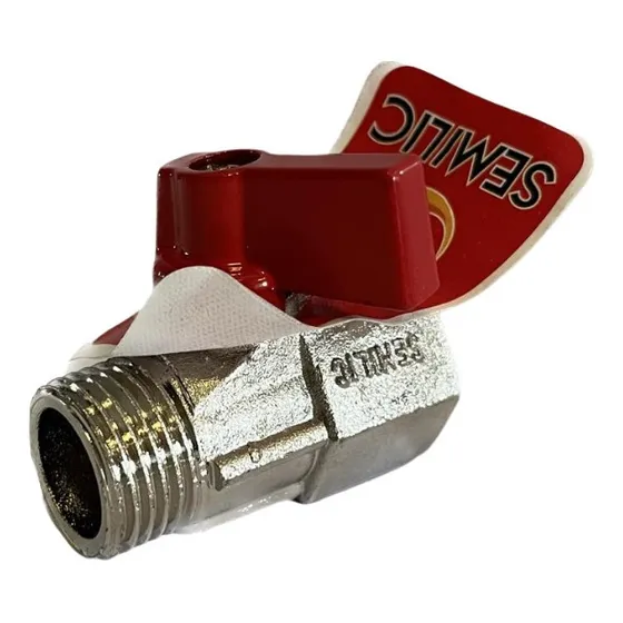 Llave De Arresto 1/2'' X 1/2''  Hembra / Macho X12 Und