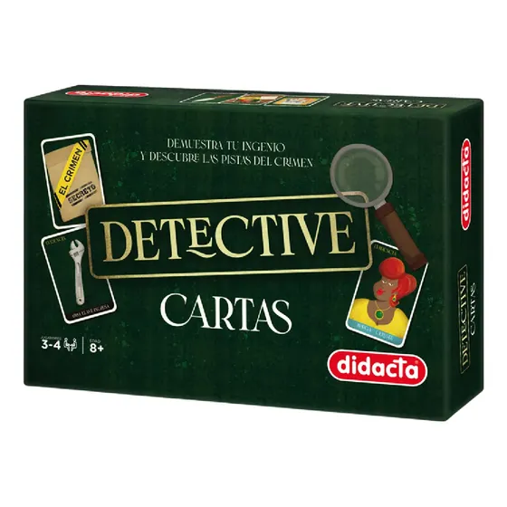 Juego De Mesa Didacta Detective Cartas Ingenio Familiar