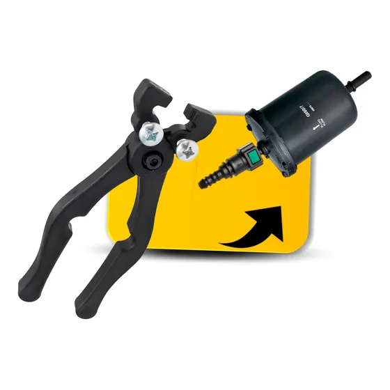 Alicate Especial Retirar Conector Do Filtro De Combustivel