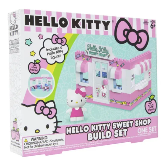 Juguete Hello Kitty Casita Incluye Figura Y Accesorios Cantidad De Piezas 125
