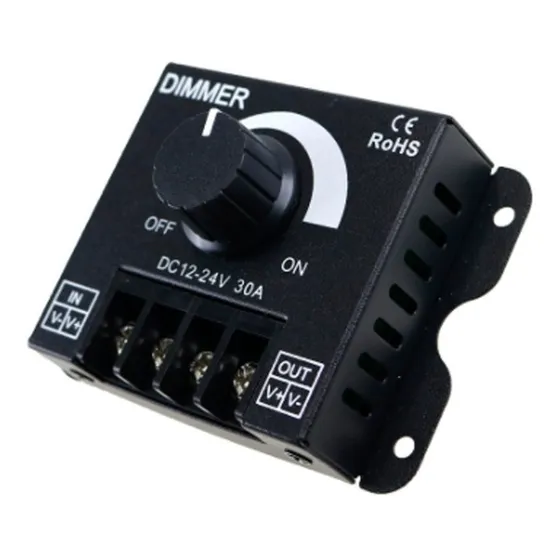 Led Dimmer Dimer Dc 12v 24c 30a 5050 3528 Cdmx Electrónica