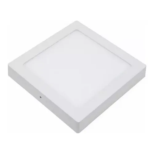 Lámpara Led Panel Cuadrado Superficial 18w 6500k 