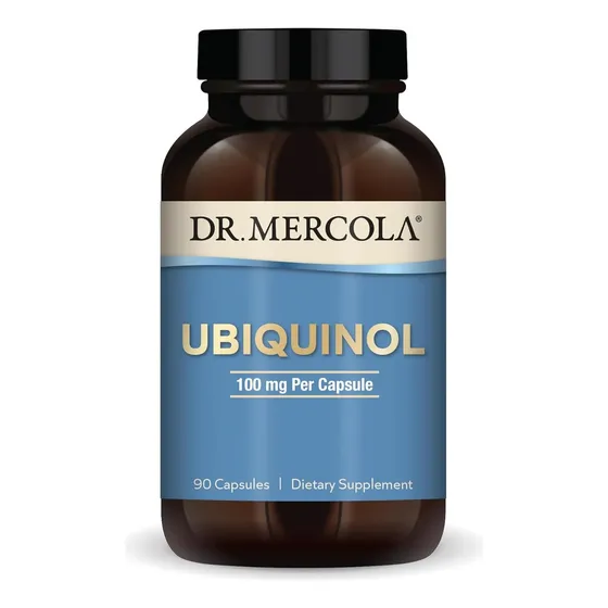 Suplemento Dr. Mercola Ubiquinol 90 Capsulas 100 Mg