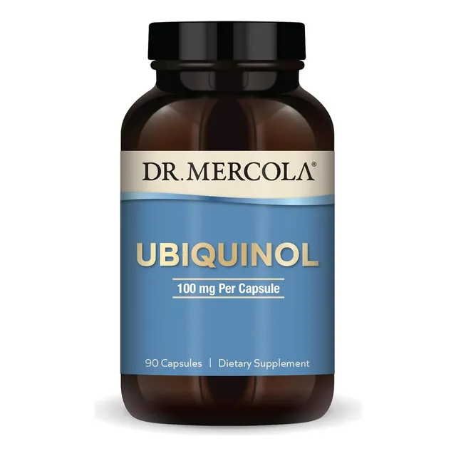 Suplemento Dr. Mercola Ubiquinol 90 Capsulas 100 Mg