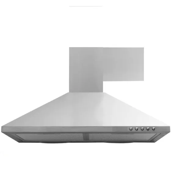 Campana De Cocina Con Salida Lateral  Acero Inoxidable  Gtia