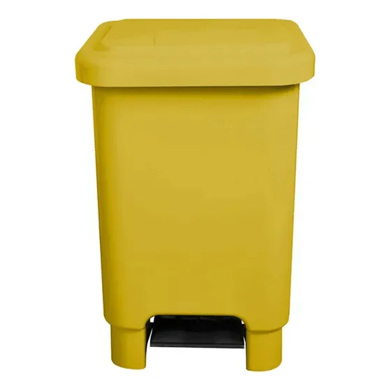 Lixeira 25 Litros Com Pedal - Forte E Profissional 9 Cores