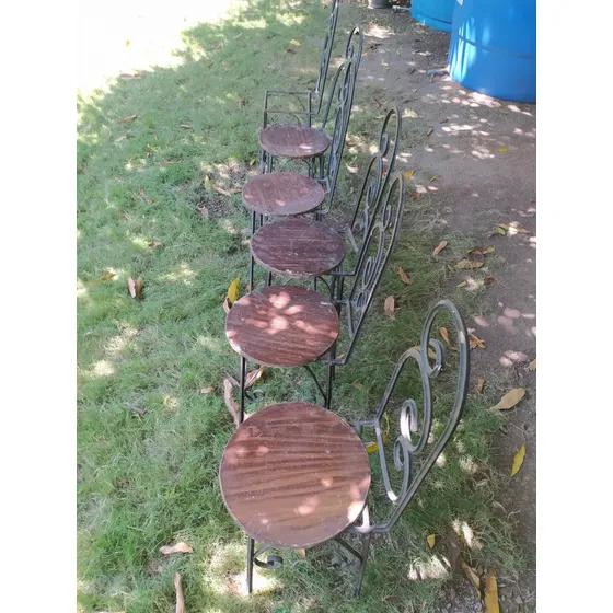Sillas De Hierro Usadas 