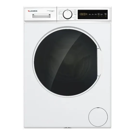 Lavarropas James Inverter Lr 8140 Inv Blanco 8kg | Cuotas sin interés
