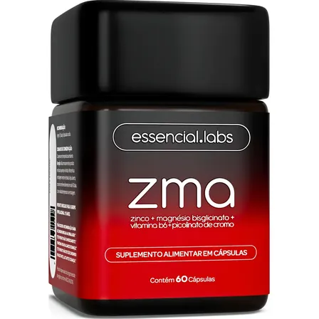 ZMA ULTRA 1000mg - Fórmula Exclusiva Precursor Testo - 60 Cápsulas