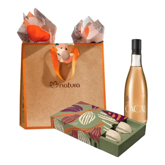 Kit Regalo Ekos Cacao Frescor 150ml + Jabones Natura Ed Limi