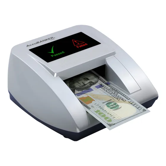 Detectora De Billetes Falsos Automática Accubanker D470