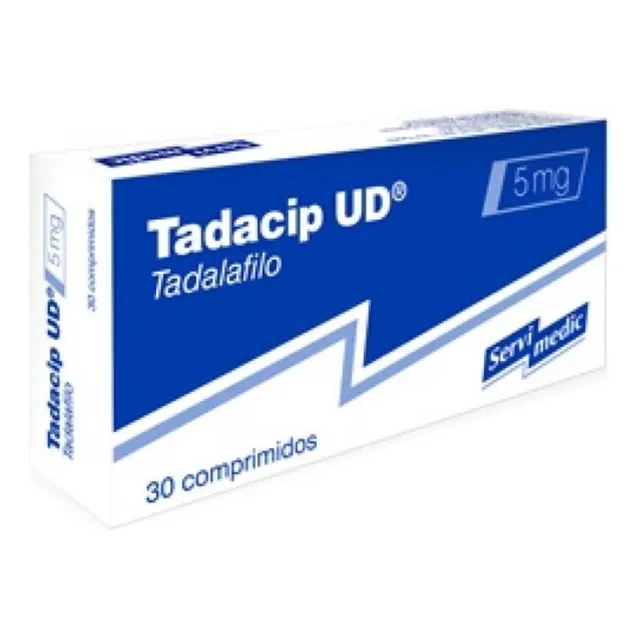Tadacip Ud 5 Mg X 30 Comprimidos // Tadalafil
