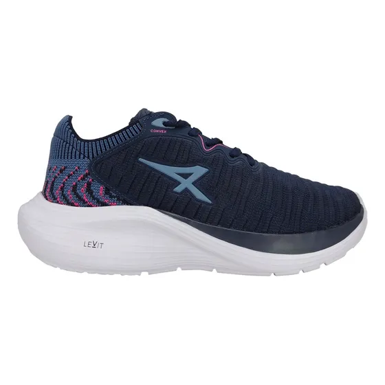 Zapatillas Para Mujer Running Convex Marino Rosa Athix