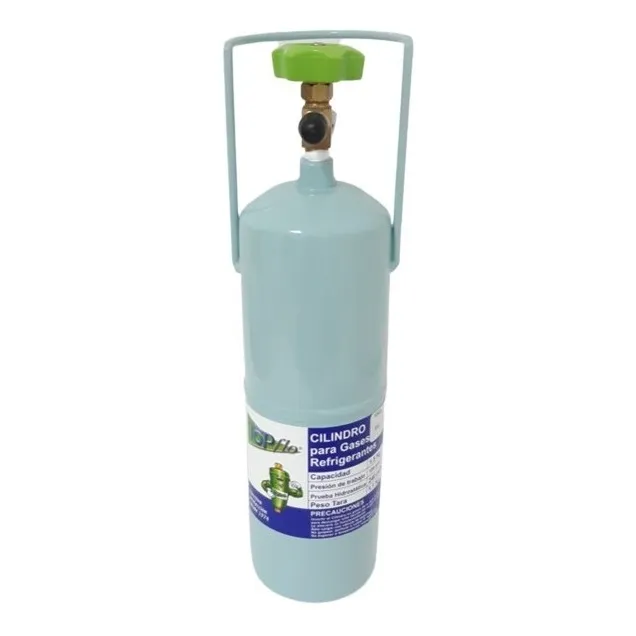 Cilindro Recargable Para Gas Refrigerante R-134a (1.5 Kg)
