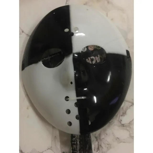 Mascara Plastica Con Machete  Ideal Halloween