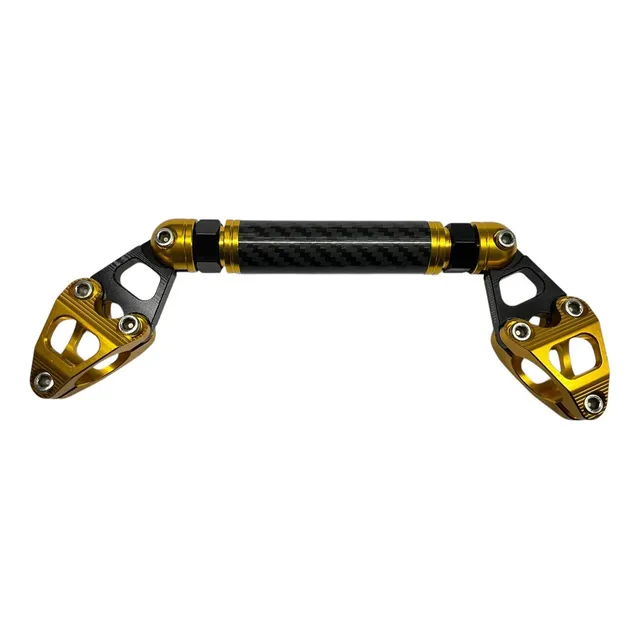 Puente Carbon Barra Manillar Manubrio Aluminio Moto Premium