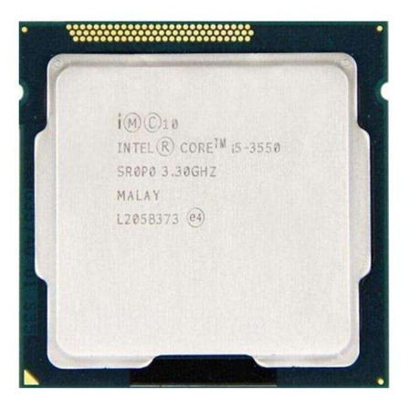 Processador gamer Intel Core i5-3550 CM8063701093203 de 4 núcleos e  3.7GHz de frequência com gráfica integrada