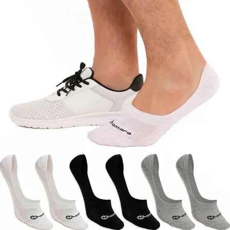 Kit 6 Pares Meias Zhamaro Premium Sapatilha 100% Invisível