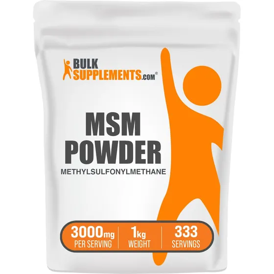 Msm Powder Bulksupplements.com Metilsulfonilmetano 1 Kg
