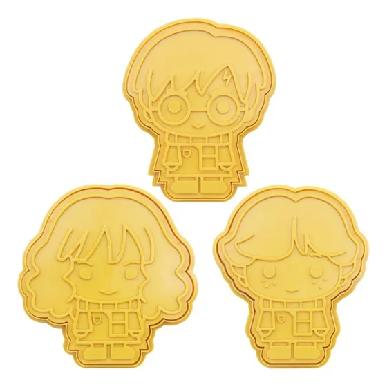 Moldes Cortadores De Galleta O Fondant Harry Potter