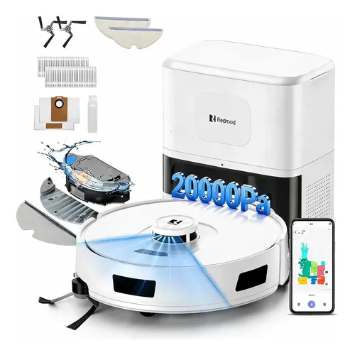 Roborock Q7 Max Aspirador Robô Com Bateria Inteligente Branco 127v
