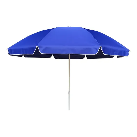 Sombrilla Playa 1.8m Ganga Shop Azul Filtro UV Aluminio Impermeable | Cuotas sin interés