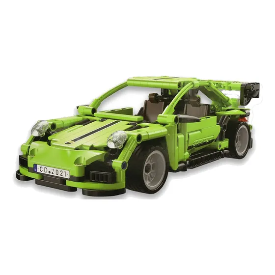 Auto Deportivo Legends Pullbac Bloques Cada