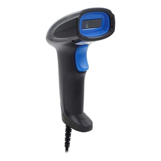 Leitor Código De Barras Haiz HZ-1100L Com Fio Boleto Ean Produtos Pdv Cor Preto Tipo de Conector do Cabo USB