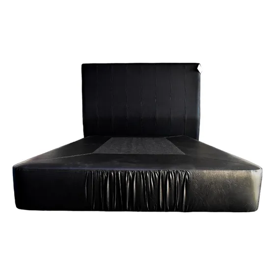 Cama Tapizada (box Spring+copete)