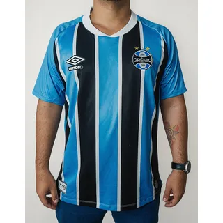Camisa Masculina Umbro GrĂȘmio Of. 1 2025 Torcedor Sem NĂșmero Camisa Masculina Umbro GrĂȘmio Of. 1 2025 Torcedor Sem NĂșmero